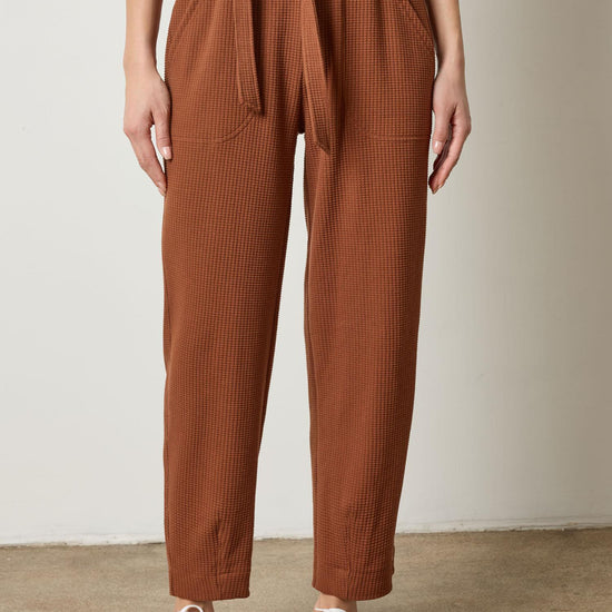 Belted Pant Womens Pant Praline A1