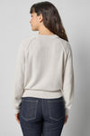 Raglan Sleeve Pullover Womens Sweater Mist A2