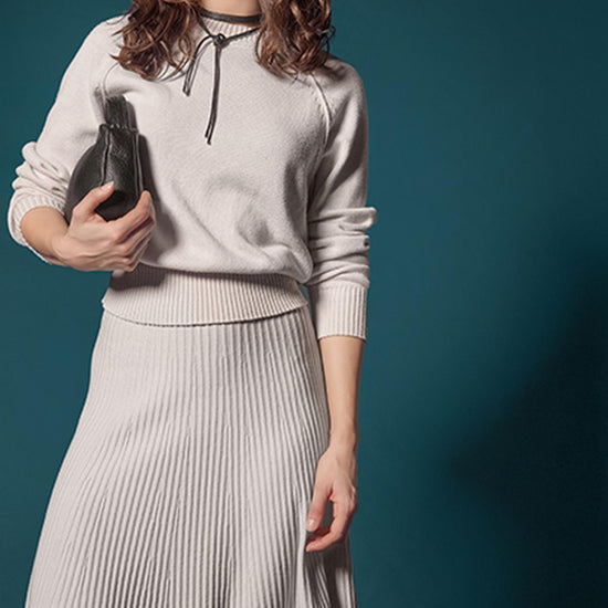 Raglan Sleeve Pullover in color Mist Image C0