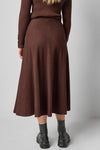 Flared Knit Skirt Womens Skirt Java A2