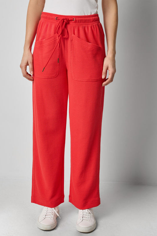 Patch Pocket Straight Leg Pant in color Fiesta Image A1