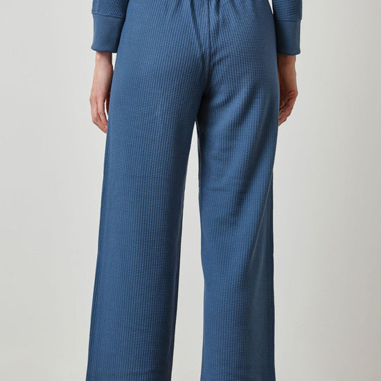 Patch Pocket Straight Leg Pant in color Ink Image A2