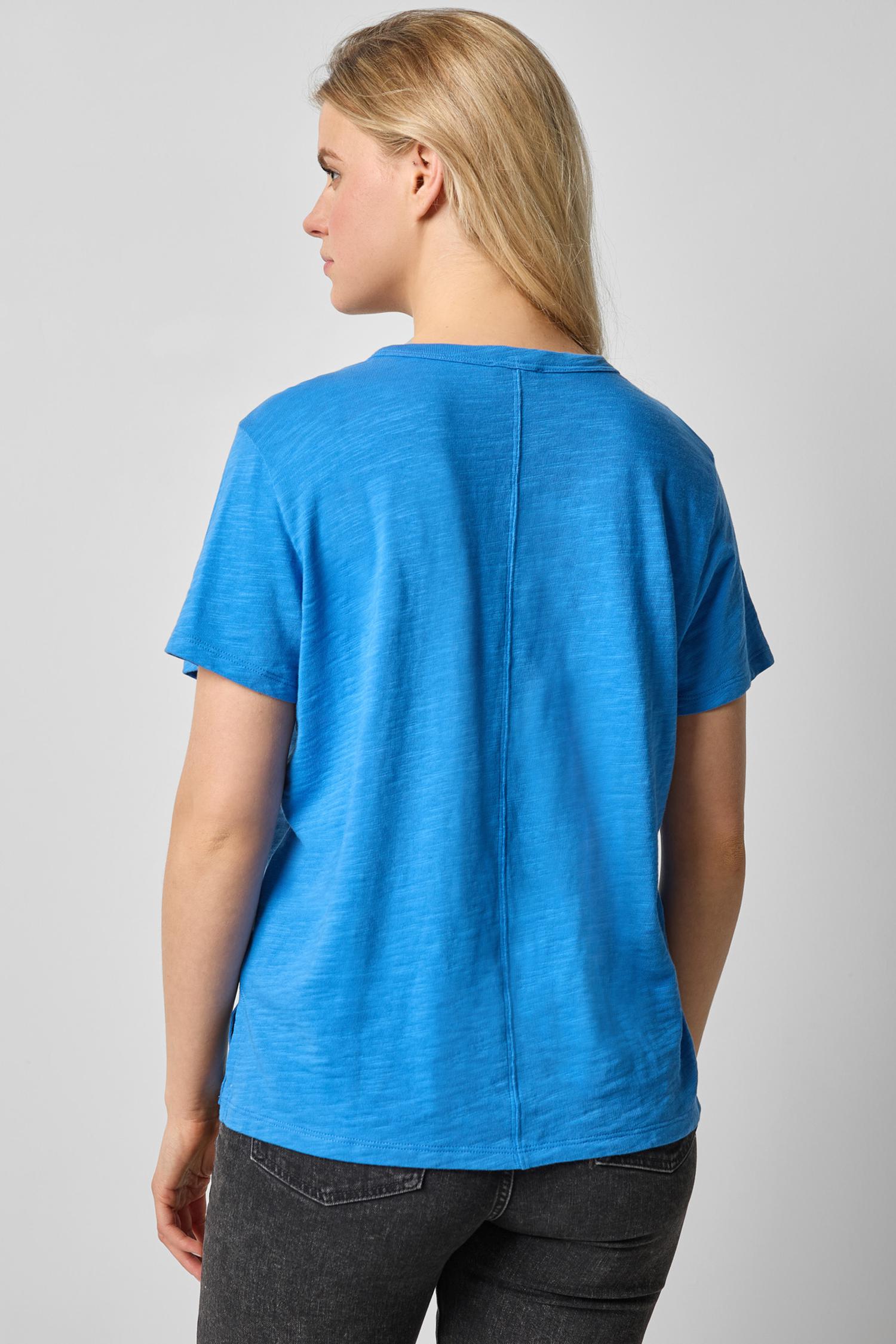 Relaxed Boyfriend Tee in color Lapis Image A2