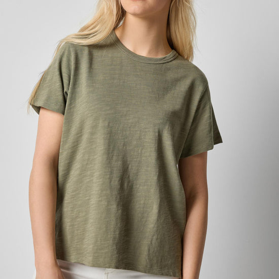 Relaxed Boyfriend Tee in color Matcha Image A1