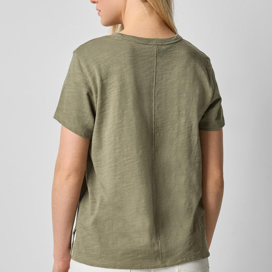 Relaxed Boyfriend Tee in color Matcha Image A2