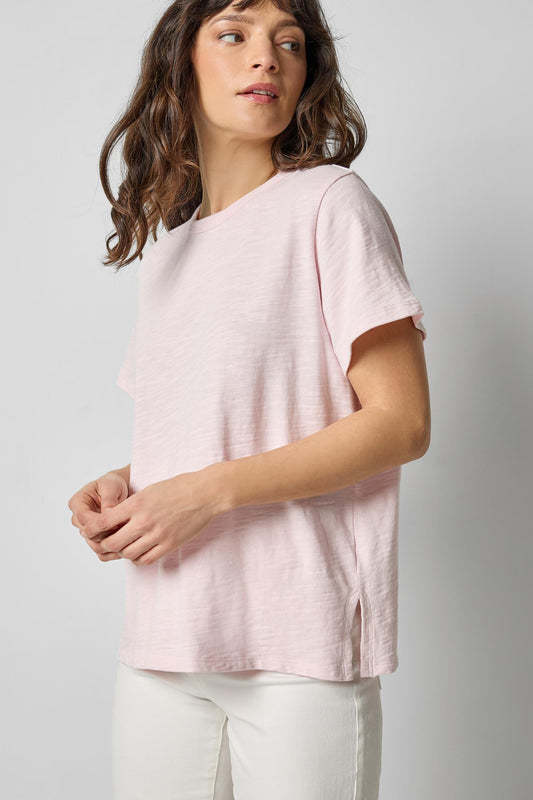 Relaxed Boyfriend Tee in color Petal Image A1
