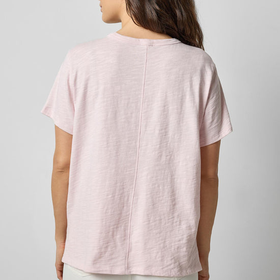 Relaxed Boyfriend Tee in color Petal Image A2