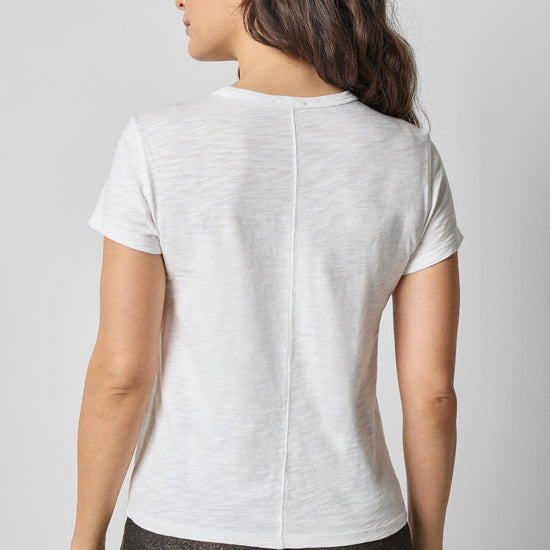 Short Sleeve Graphic Tee in color White Graphic Image A2