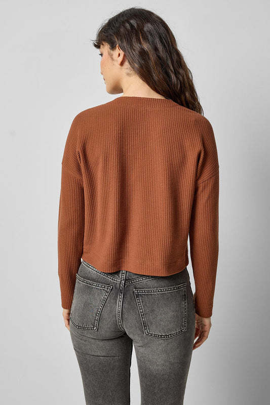 Sleeveless Cardi Womens Top Praline A2