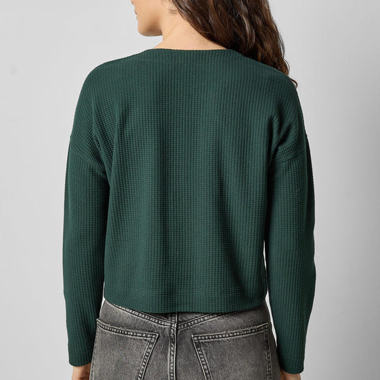 Sleeveless Cardi Womens Top Spruce A2