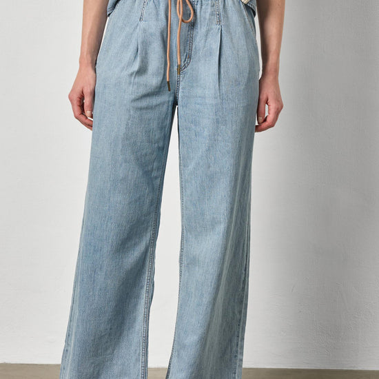 Denim Pant Womens Pant Blue Wash A1