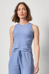 Shirttail Hem Tank Womens Top Bluebird A1