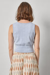 Cropped Scoop Tank Sweater Womens Sweater Clearwater A2
