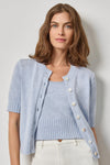 Cropped Scoop Tank Sweater Womens Sweater Clearwater A3