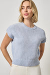 Textured Wedge Sweater Womens Sweater Clearwater A1