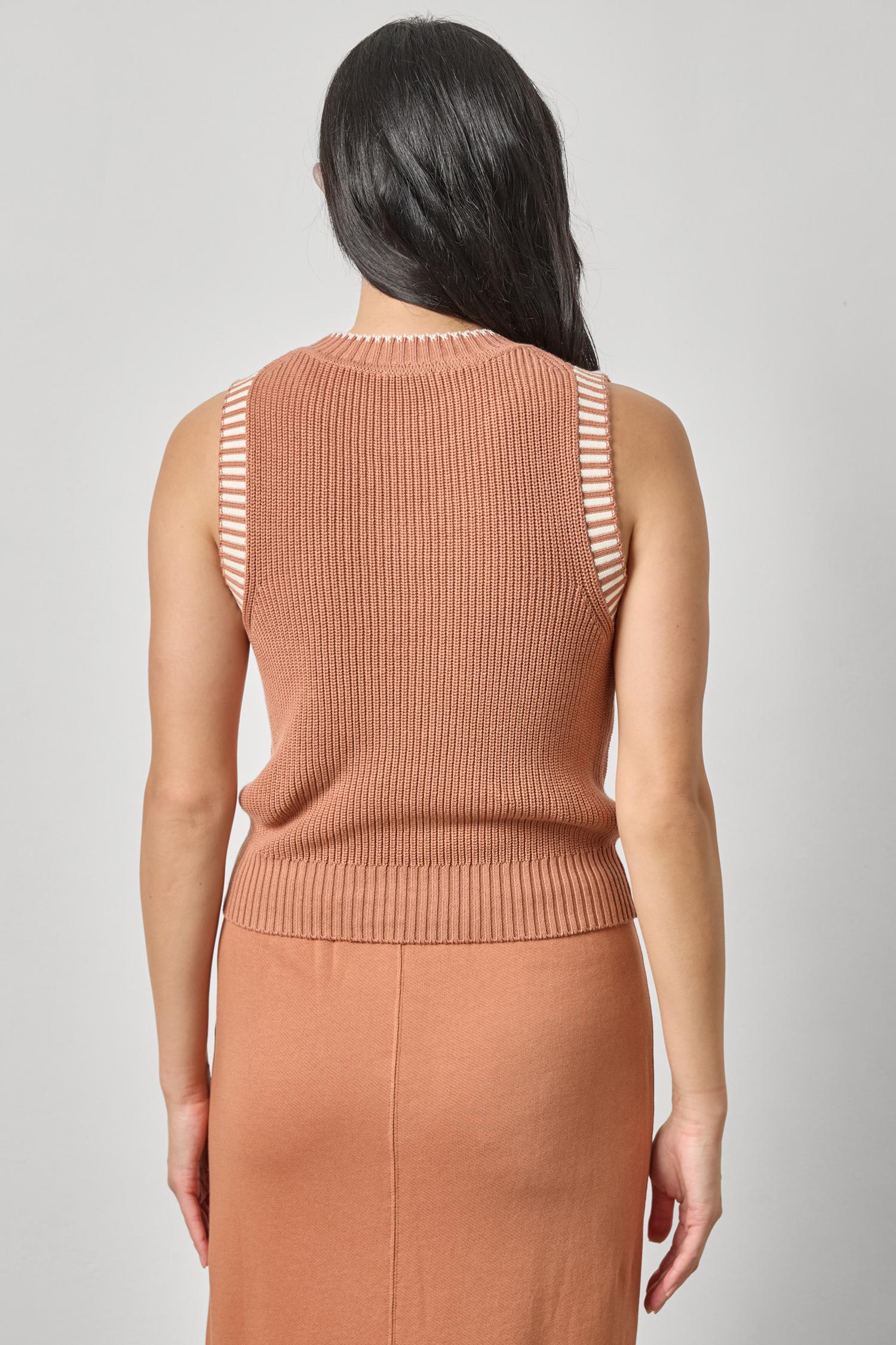 Sleeveless Crewneck Sweater – Lilla P