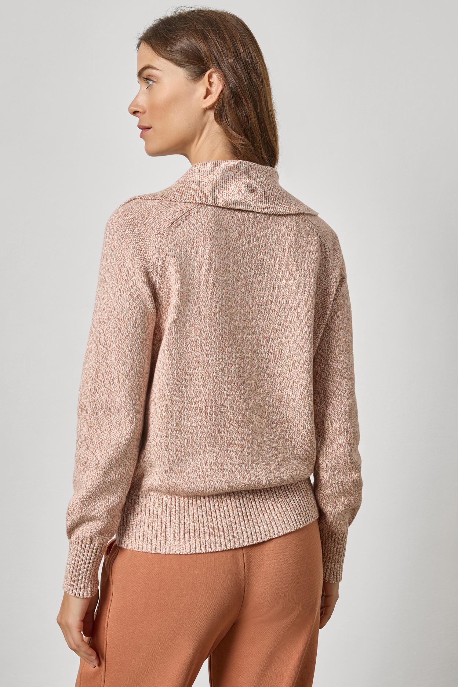 Lace Neck Polo Sweater – Lilla P