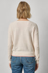 Tipped Hem Wide Neck Sweater Womens Sweater Pearl A2