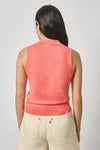 Sleeveless Polo Sweater Womens Sweater Firefly A2