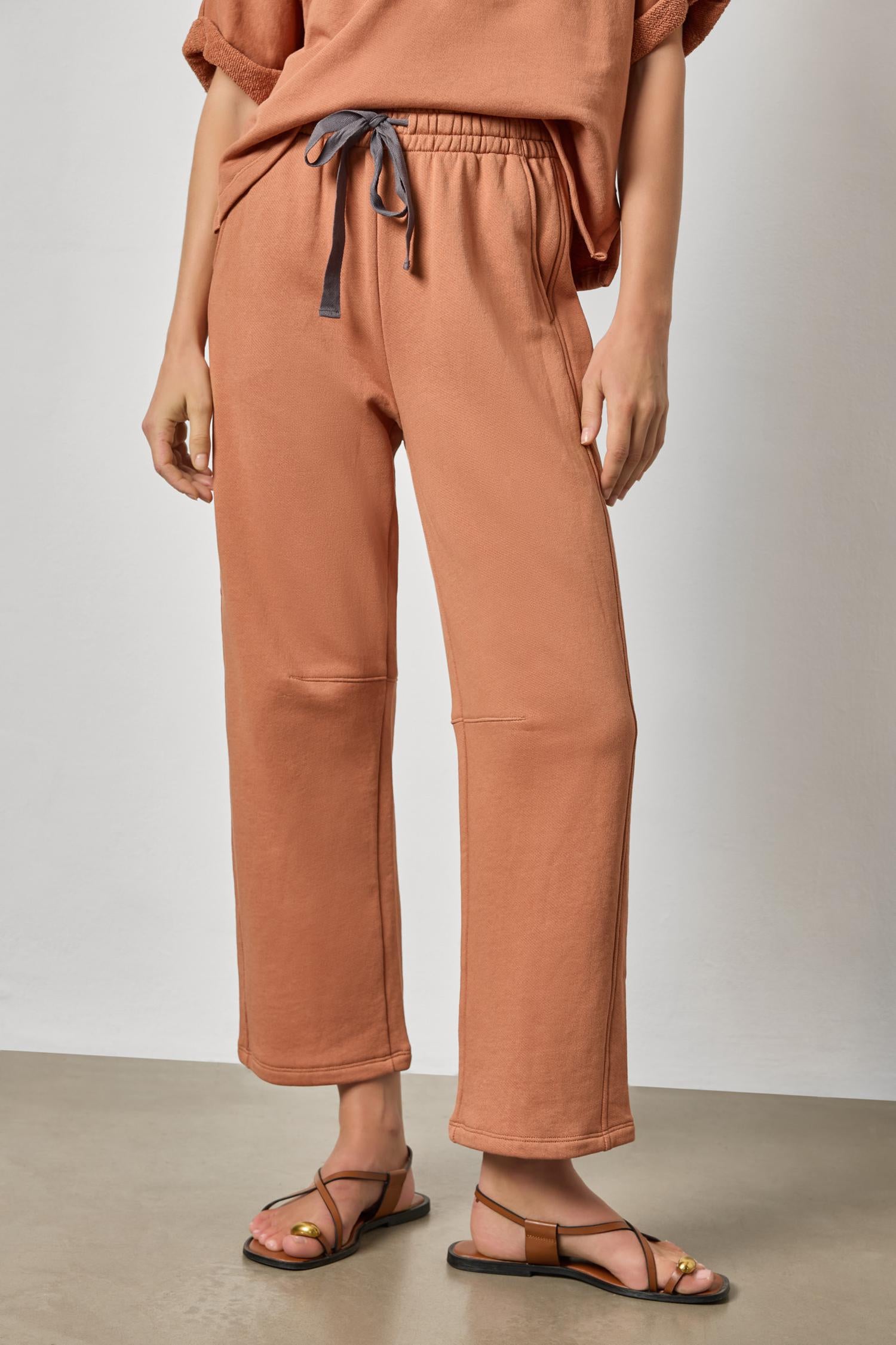 Side Panel Terry Pant – Lilla P