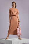 Terry Skirt Womens Skirt Carob C1