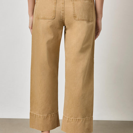 Twill Straight Leg Pant Womens Pant Buckwheat A2