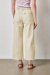 Twill Straight Leg Pant Womens Pant Parchment A2