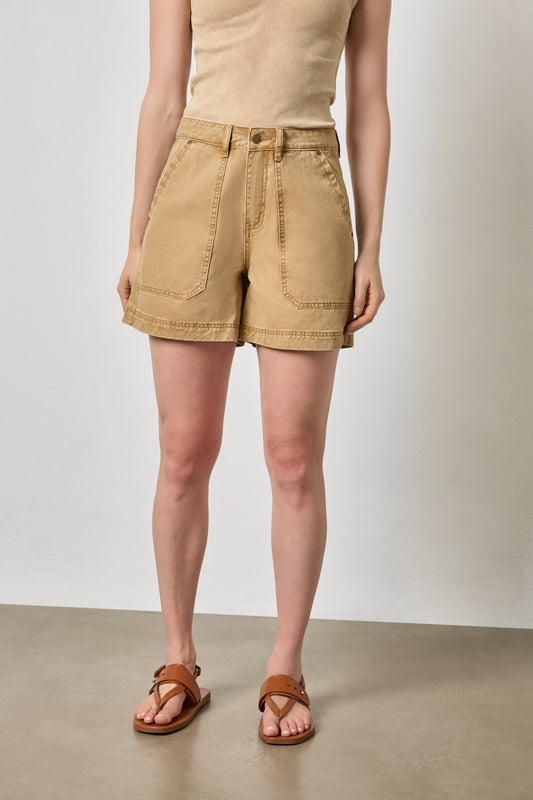 Twill Short in color Buckwheat Image A1