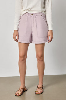 Twill Short in color Thistle Image A1