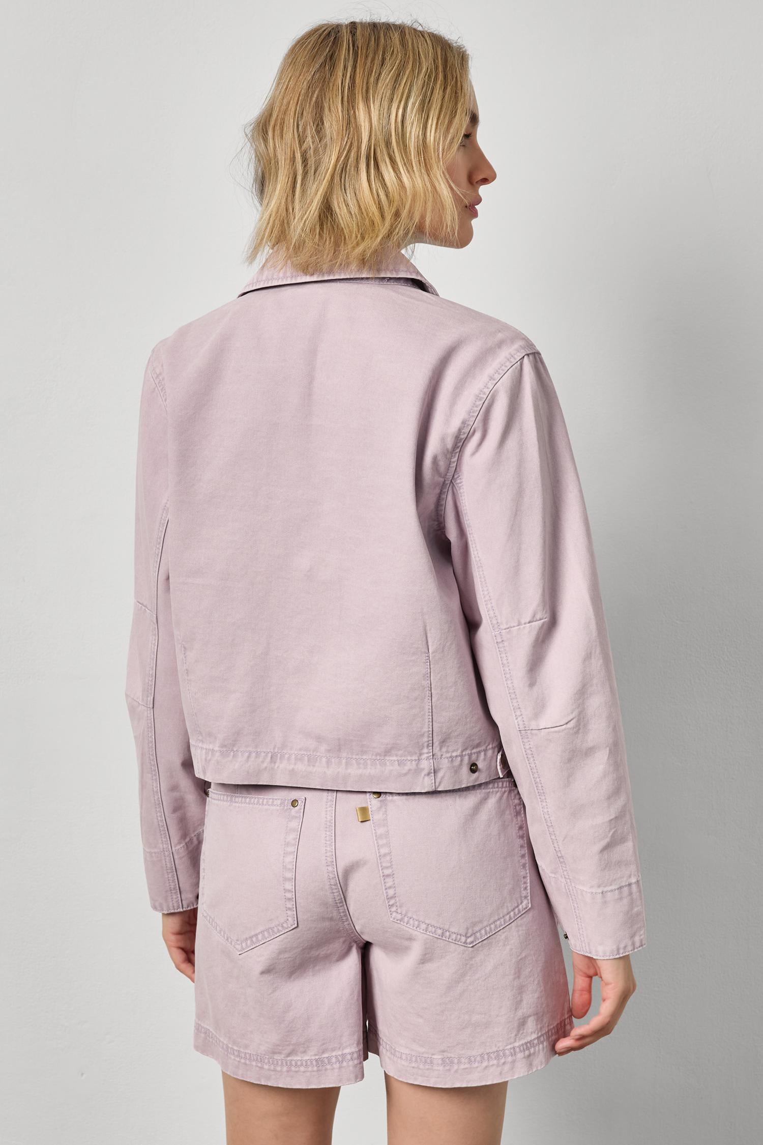 Twill Utility Jacket Womens Jacket Thistle A2