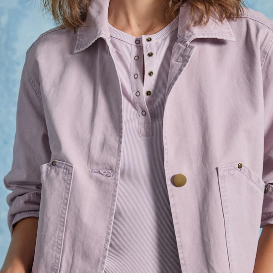 Twill Utility Jacket Womens Jacket Thistle C2