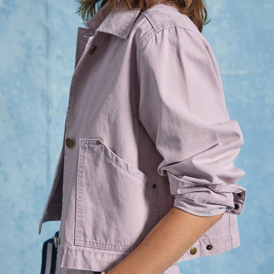 Twill Utility Jacket Womens Jacket Thistle C3