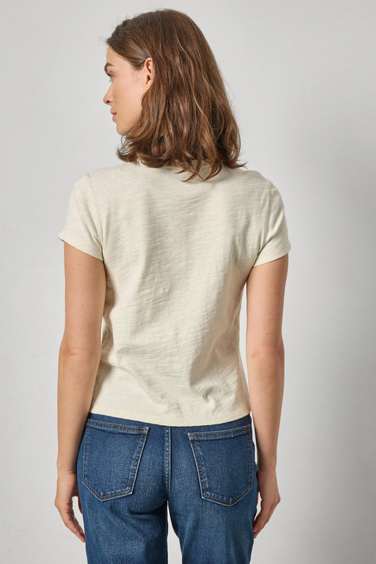 Vintage Little Tee Womens Top Oyster A2