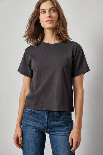 Easy Tee Womens Top Black A1