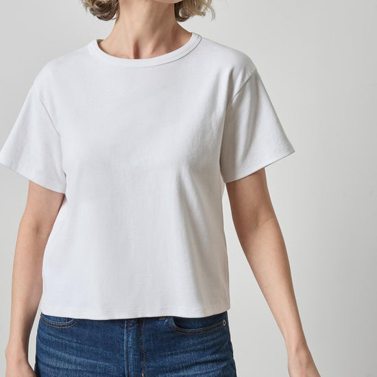 Easy Tee Womens Top White A1