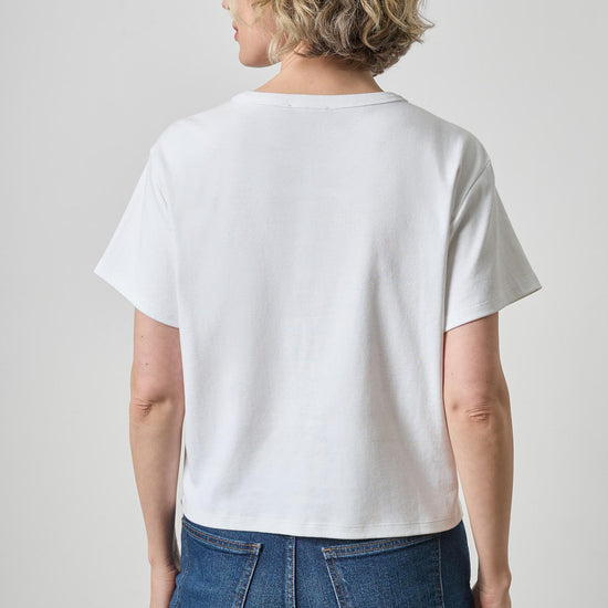 Easy Tee Womens Top White A2