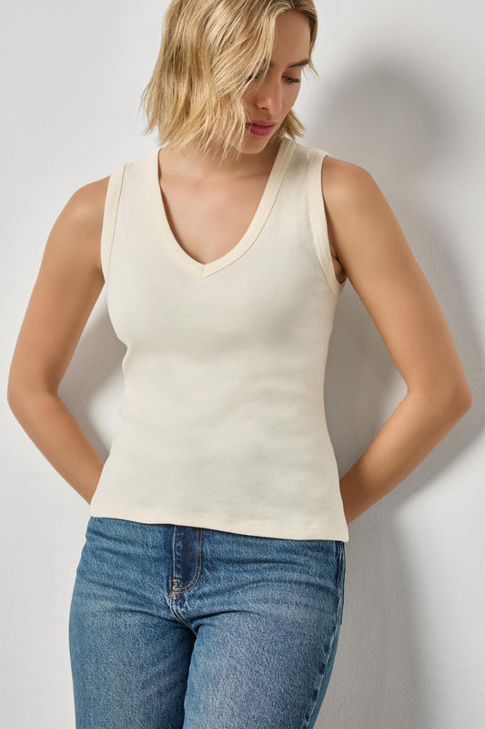 V-Neck Tank Womens Top Rope A1