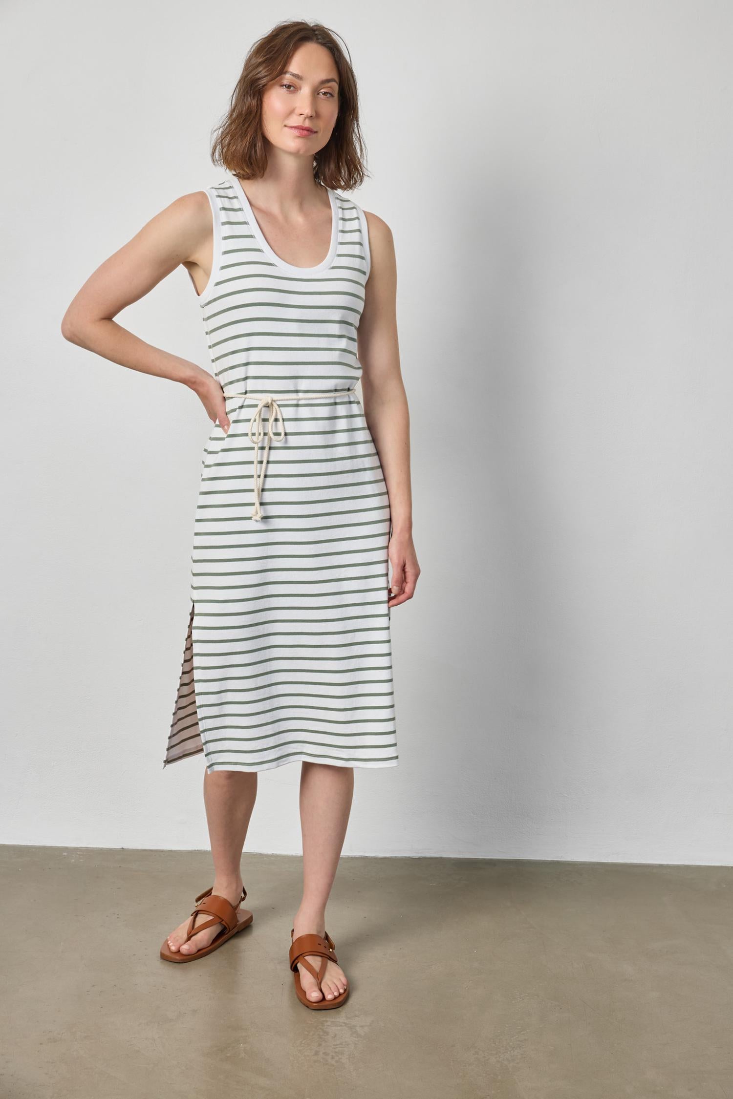 tank dress with side slits Amazon.com: XNGSNZIJ Womens Knit Side Slit Striped Long Tank Dress  Sleeveless Cute Hollow Out Knit Side Slit Striped Long Tank Dress, Small :  Clothing, Shoes & Jewelry