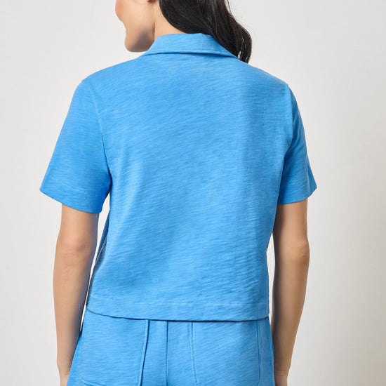 Short Sleeve Button Down Tee Womens Top Regatta A2