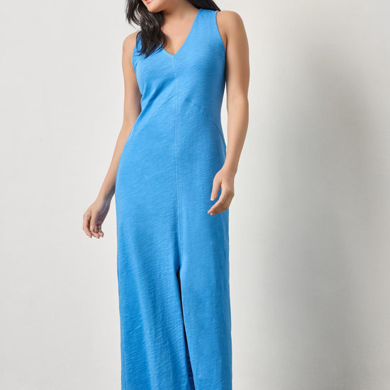 V-Neck Seamed Maxi Dress Womens Dress Regatta A1