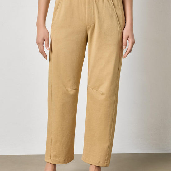 Side Panel Straight Leg Pant Womens Pant Burlap A1