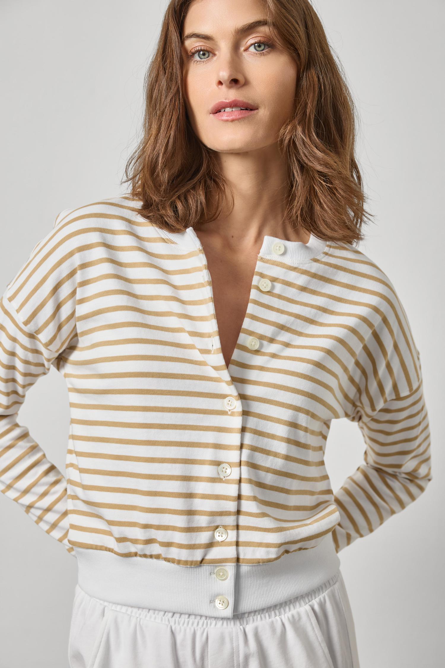 Rib Trim Cardigan – Lilla P