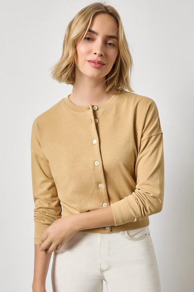Rib Trim Cardigan – Lilla P