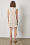 Center Seam Tank Dress Womens Dress Burlap Stripe A2