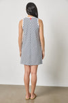 Center Seam Tank Dress Womens Dress Navy Stripe A2