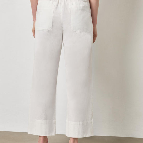 Wide Leg Summer Pant Womens Pant White A2