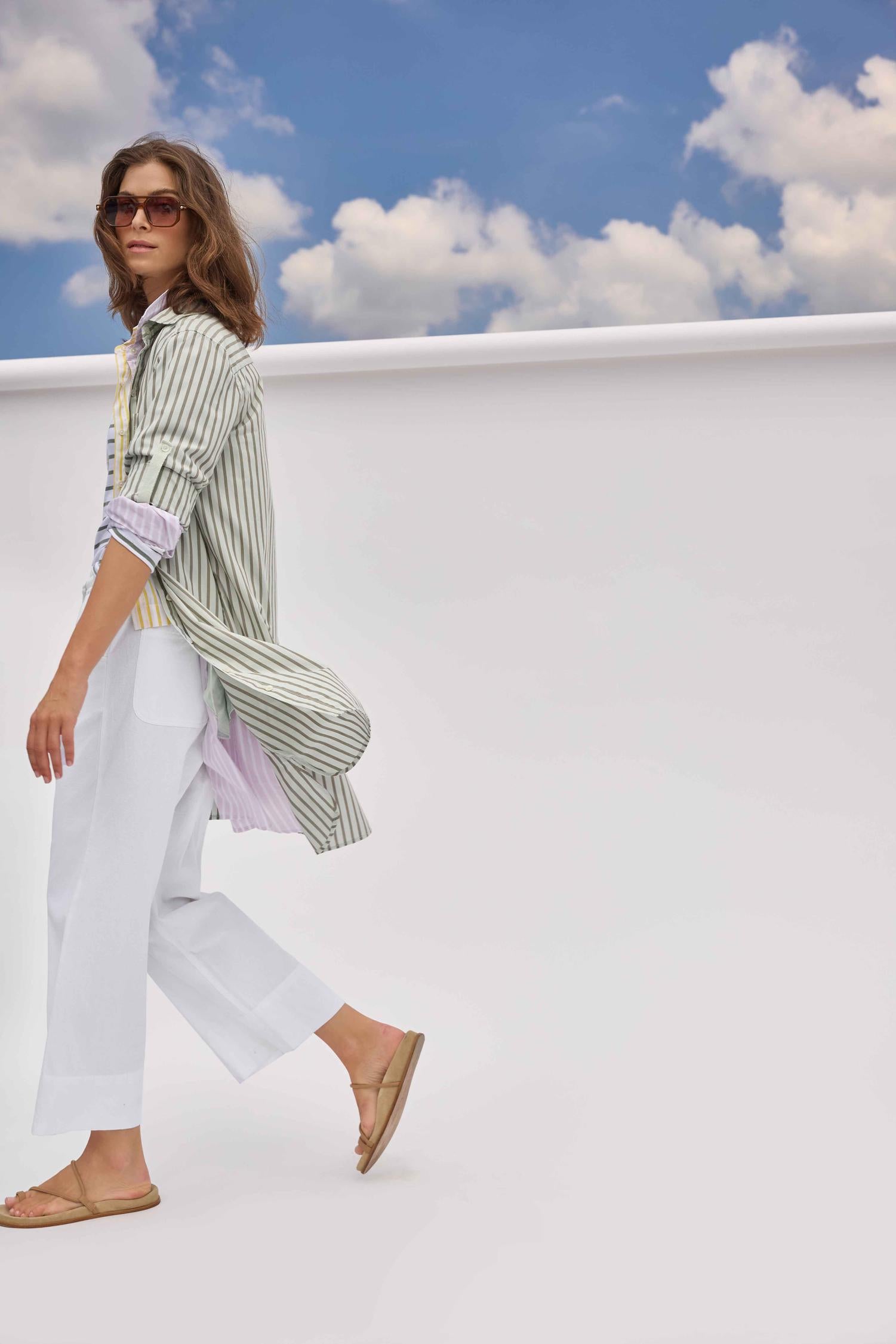 Striped Shirt Dress – Lilla P