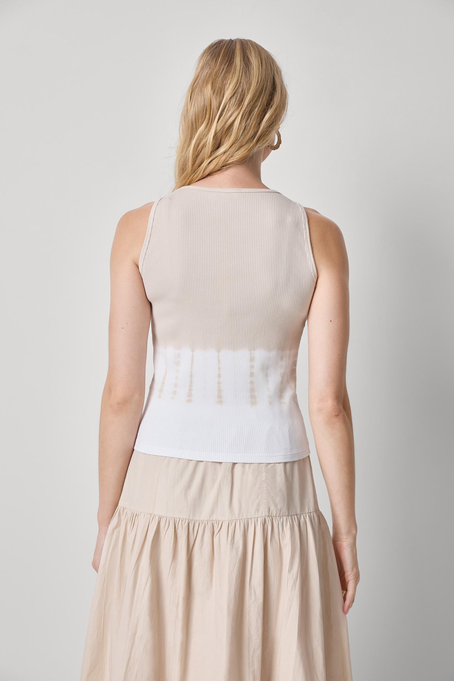 Bamboo Dye Tank Womens Top Bamboo Dye A2