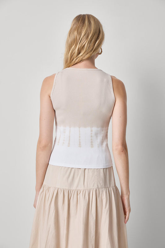 Bamboo Dye Tank Womens Top Bamboo Dye A2