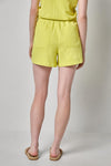 Textured Terry Front Seam Short Womens Short Limeade A2